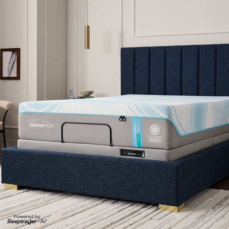 Tempur-Breeze - Tempur-ActiveBreeze Medium Hybrid Mattress - JaxCo Furniture