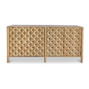 Fulton - 4 Door Sideboard - Natural - JaxCo Furniture