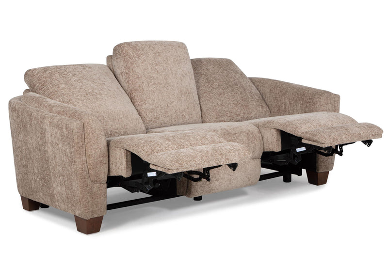 Morehead - Power Reclining Sofa - Biscotti - JaxCo Furniture