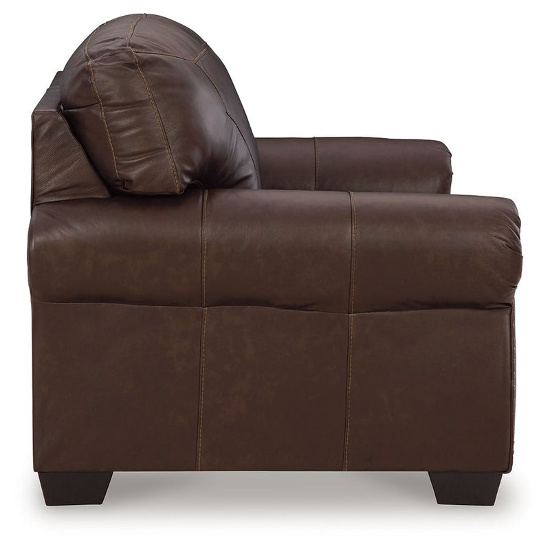 Colleton - Dark Brown - Loveseat - JaxCo Furniture