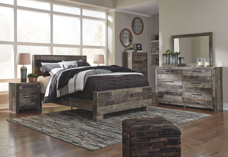 Derekson - Panel Bed - JaxCo Furniture