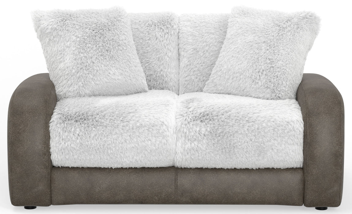 Snowball - Loveseat - Taupe - JaxCo Furniture