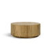 Layne - Round Coffee Table With Casters - JaxCo Furniture