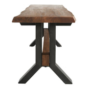 Bellamy - Bench - Honey / Black - JaxCo Furniture