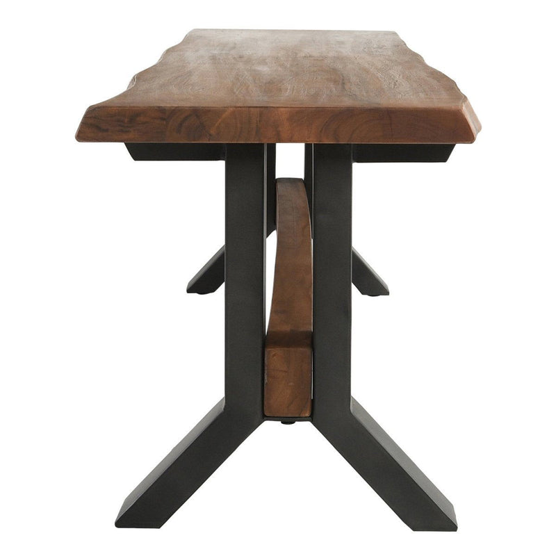 Bellamy - Bench - Honey / Black - JaxCo Furniture