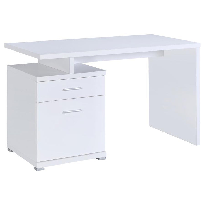 Irving - 2-Drawer Office Computer Desk - JaxCo Furniture