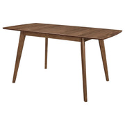Alfredo - Extension Leaf Dining Table - Natural Walnut - JaxCo Furniture