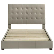 Medley - Genuine Leather Platform Bed - JaxCo Furniture