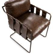 Strapling - Leather Dining Chair - JaxCo Furniture