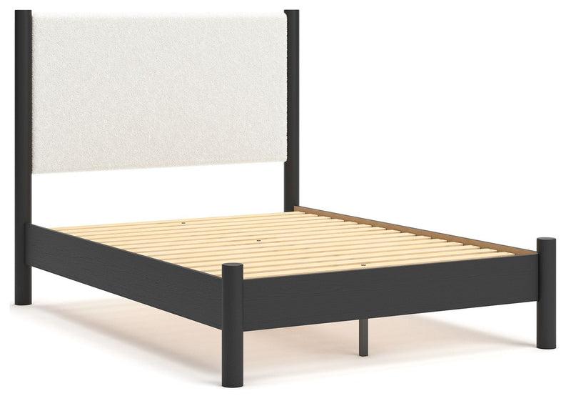 Cadmori - Upholstered Panel Bed - JaxCo Furniture