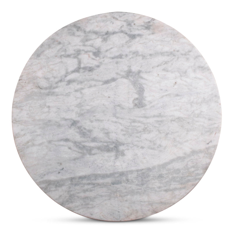 Tori - Outdoor Bar Table - White Marble - JaxCo Furniture