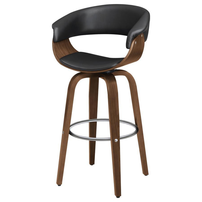 Zion - Upholstered Swivel Bar Stool - JaxCo Furniture