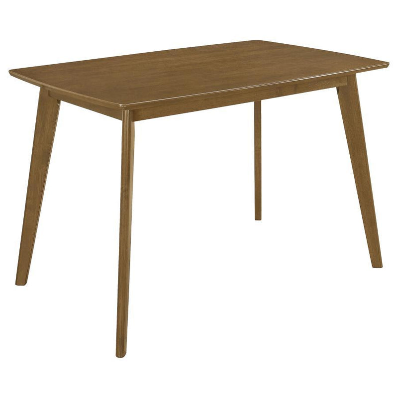 Kersey - Rectangular Wood Dining Table - Chestnut - JaxCo Furniture