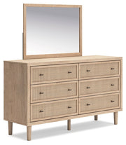 Cielden - Two-Tone - Dresser And Mirror - JaxCo Furniture