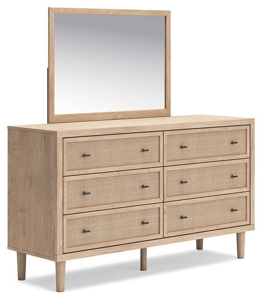 Cielden - Two-Tone - Dresser And Mirror - JaxCo Furniture