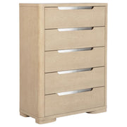Ladera - 5-Drawer Bedroom Chest Of Drawers - Light Elm - JaxCo Furniture