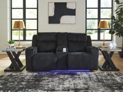 Forest Lake - Power Reclining Loveseat With Console / Adj Headrest - JaxCo Furniture
