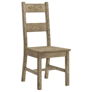 Cardova - Solid Wood Dining Side Chair (Set of 2) - Vineyard Oak - JaxCo Furniture