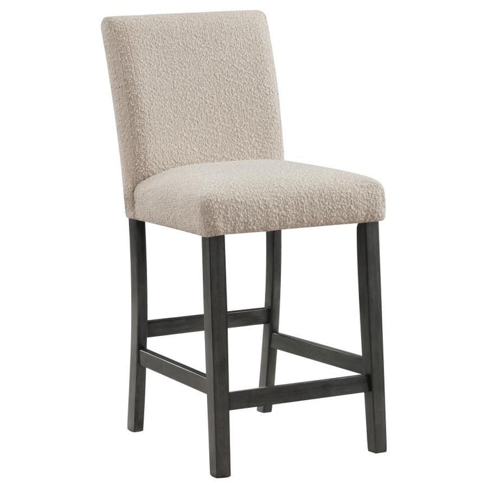 Alba - Boucle Upholstered Counter Height Dining Chair (Set of 2) - JaxCo Furniture