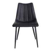 Alibi - Dining Chair (Set of 2) - Matte Black - JaxCo Furniture