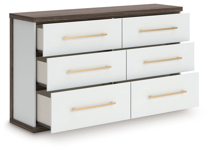 Kendanport - Six Drawer Dresser - JaxCo Furniture
