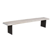 Evans - Dining Bench - White - JaxCo Furniture