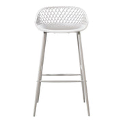Piazza - Outdoor Barstool (Set of 2) - White - JaxCo Furniture