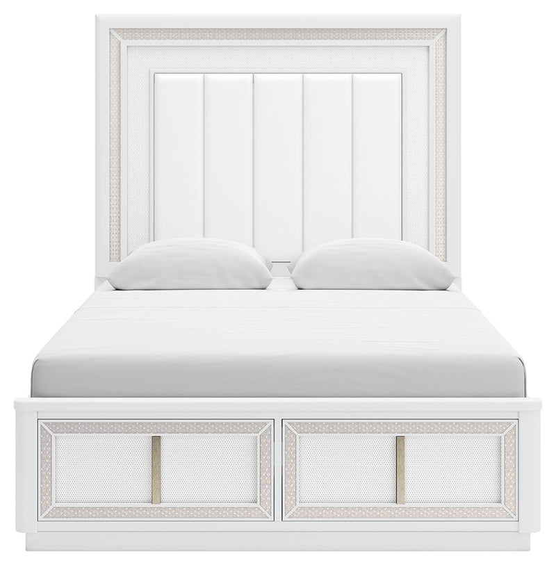 Chalanna - Upholstered Storage Bed - JaxCo Furniture