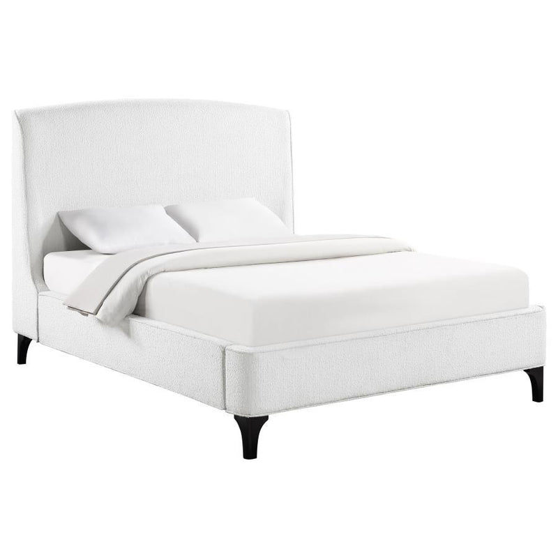 Mosby - Upholstered Wingback Bed - JaxCo Furniture