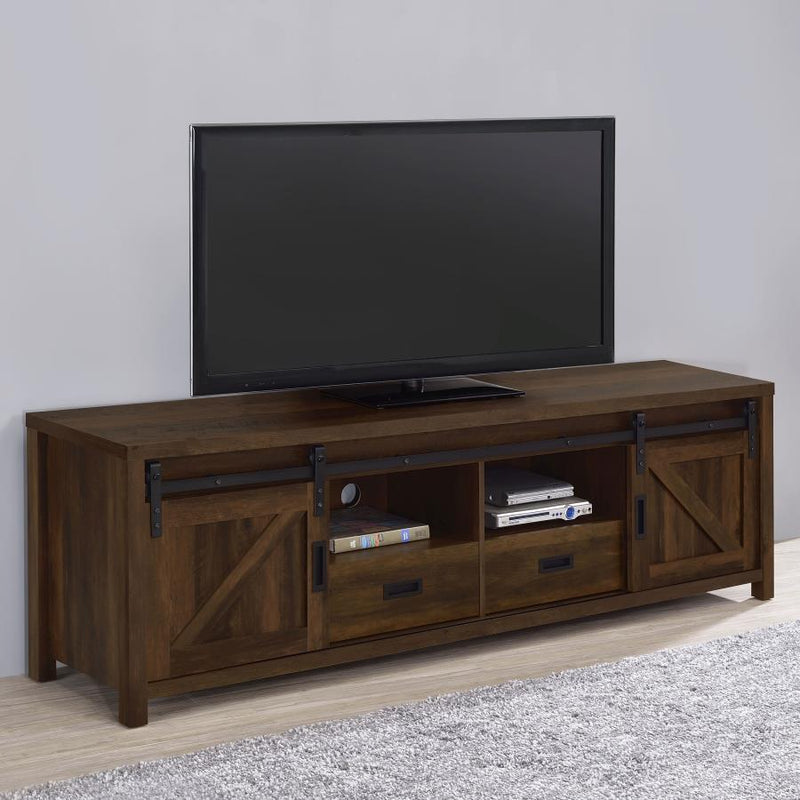 Madra - 2-Door Engineered Wood TV Stand - JaxCo Furniture