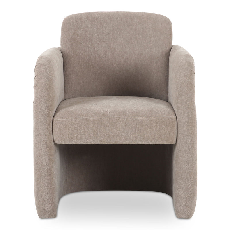 Mesto - Rolling Dining Chair - Gray - JaxCo Furniture