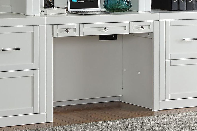 Catalina - Library Desk - Cottage White - JaxCo Furniture
