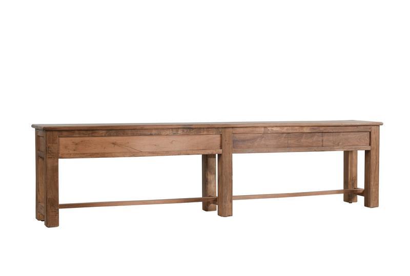 Ezra - Reclaimed Wood Console Table - JaxCo Furniture