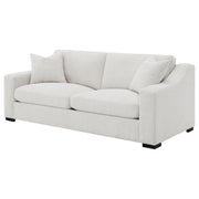 Ashlyn - Fabric Upholstered Track Arm Sofa - Sand - JaxCo Furniture