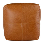 Poufs - Leather Pouf - JaxCo Furniture