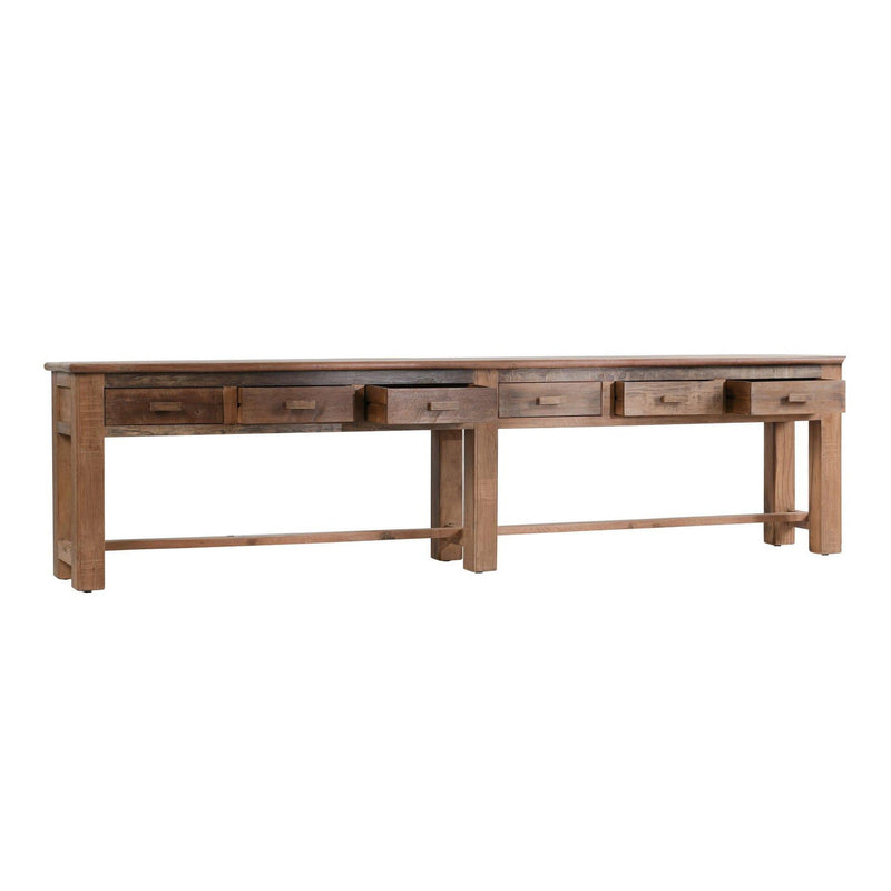 Ezra - Reclaimed Wood Console Table - JaxCo Furniture
