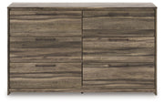Elbrim - Six Drawer Dresser - JaxCo Furniture