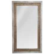 Charlotte - Mirror - Natural / Gray - JaxCo Furniture