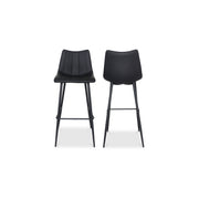 Alibi - Barstool (Set of 2) - Matte Black - JaxCo Furniture