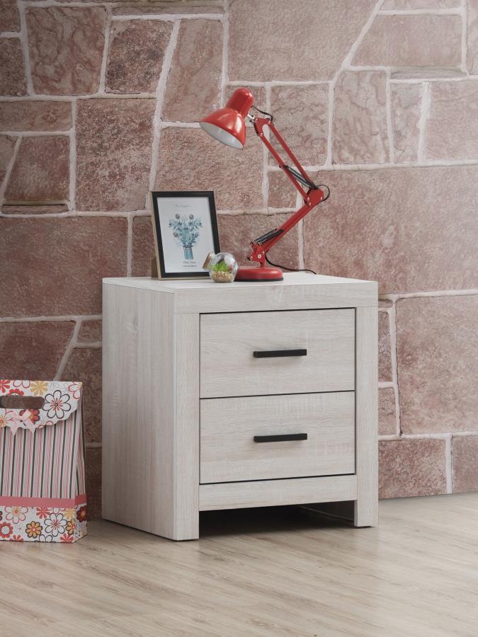 Brantford - 2-Drawer Nightstand - JaxCo Furniture