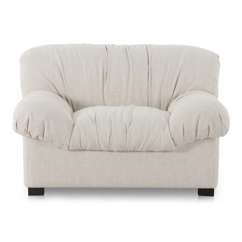 Halston - Arm Chair - White - JaxCo Furniture