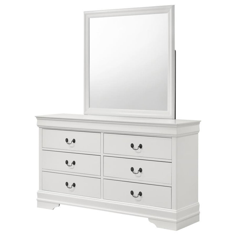 Louis Philippe - Six-Drawer Dresser - JaxCo Furniture