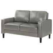 Ruth - Upholstered Track Arm Loveseat - JaxCo Furniture