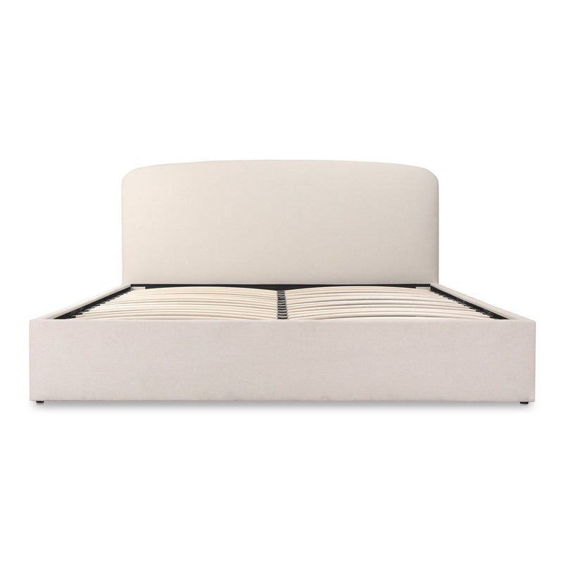 Joan - Queen Storage Bed - Cream - JaxCo Furniture