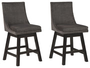 Tallenger - Swivel Barstool (Set of 2) - JaxCo Furniture