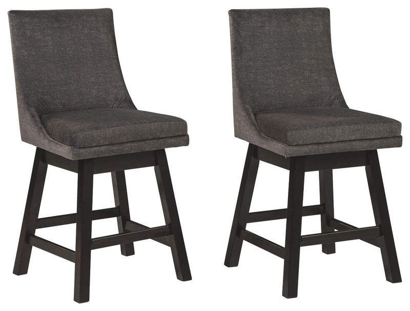 Tallenger - Swivel Barstool (Set of 2) - JaxCo Furniture