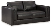 Amiata - Onyx - Loveseat - JaxCo Furniture