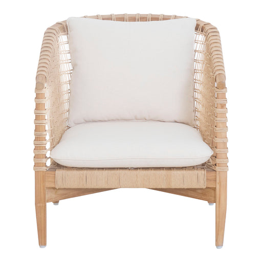 Kuna - Outdoor Lounge Chair - Beige - JaxCo Furniture