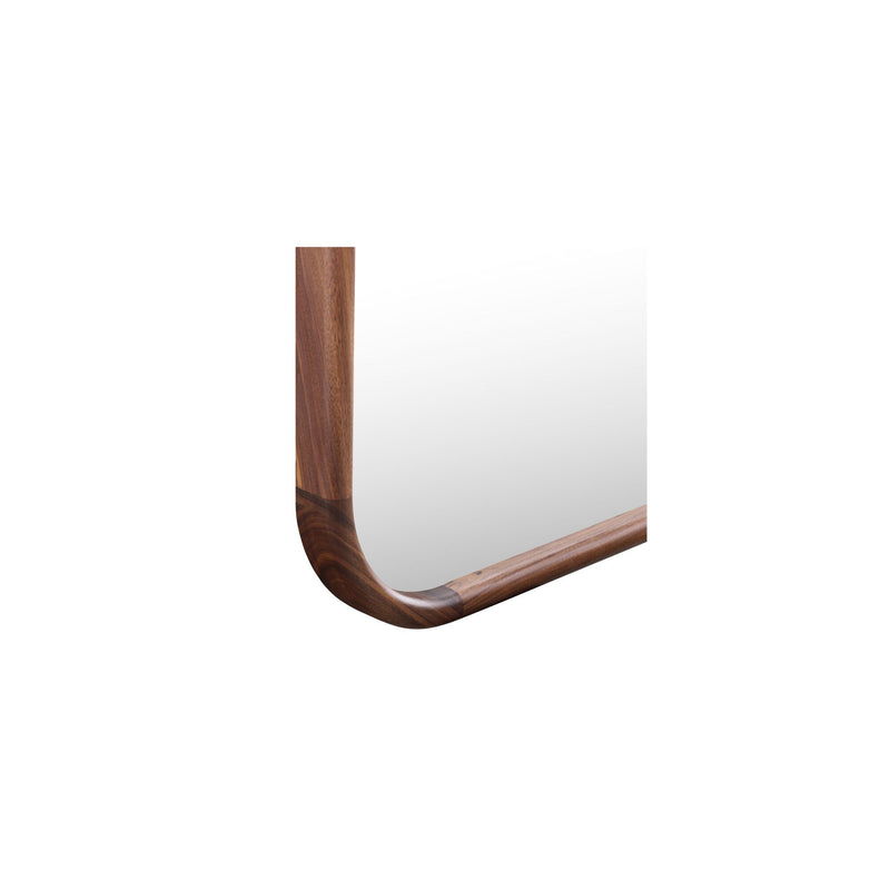Kai - Floor Mirror - Walnut