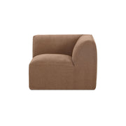 Isla - Corner Chair - Light Brown - JaxCo Furniture